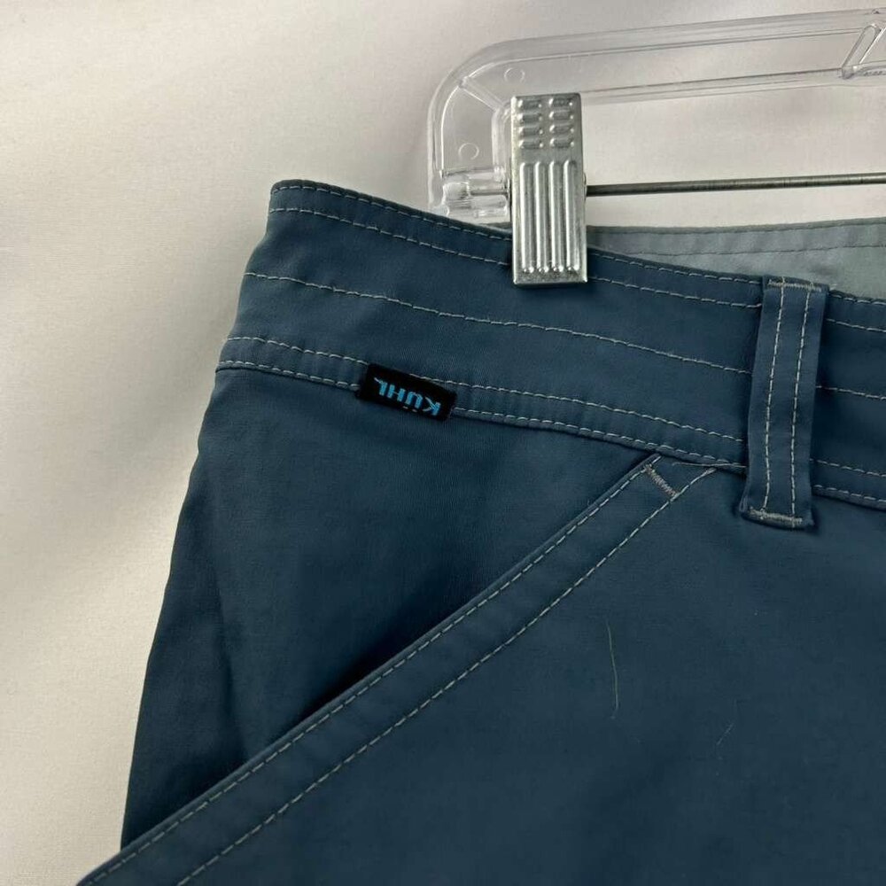 Kuhl Shorts Men's 32 Blue Renegade Shorts Camping Outdoor Hiking Utility - Picture 14 of 16